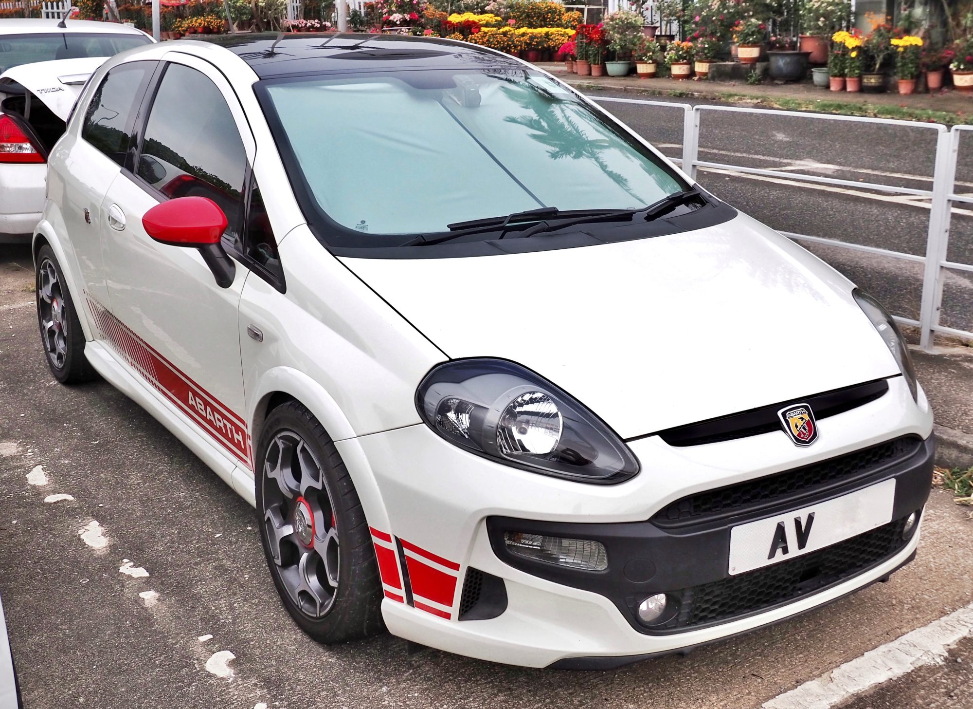 Abarth Punto, front view