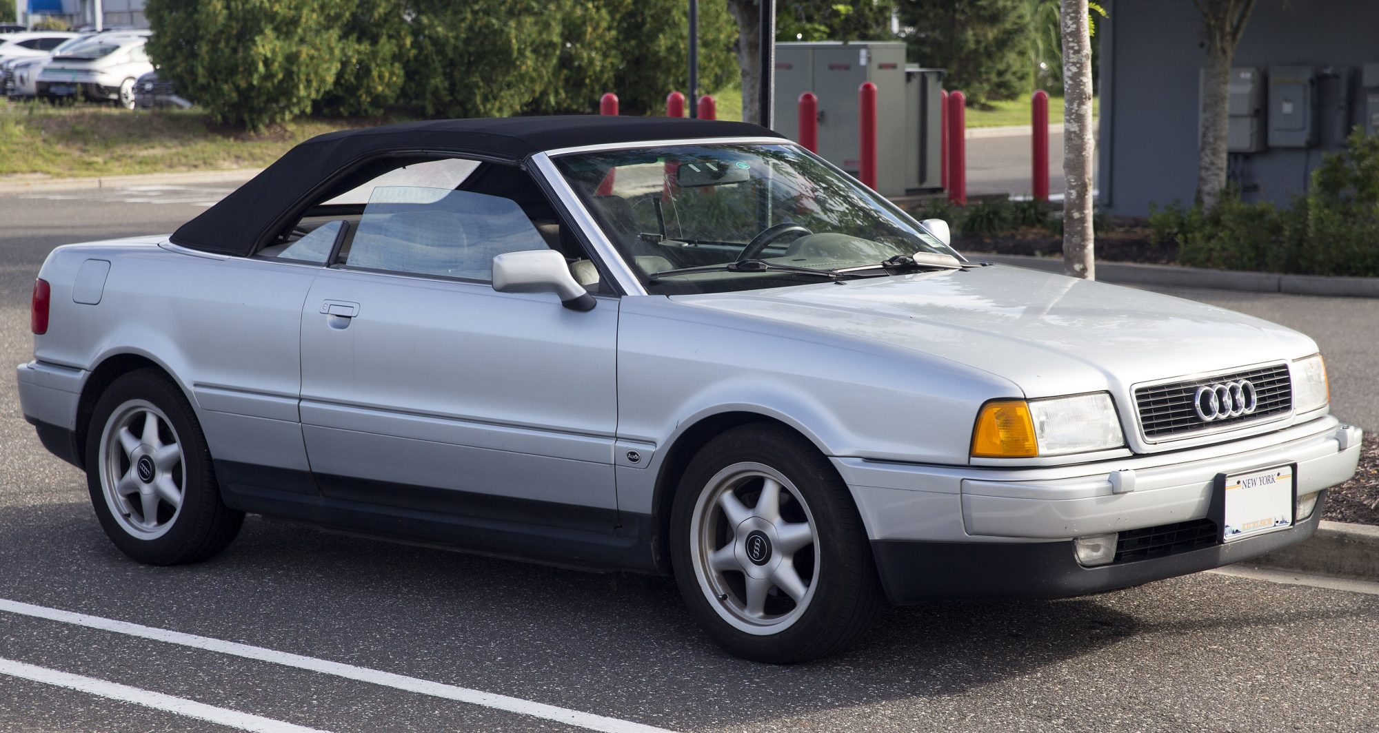 Audi Cabriolet, front view