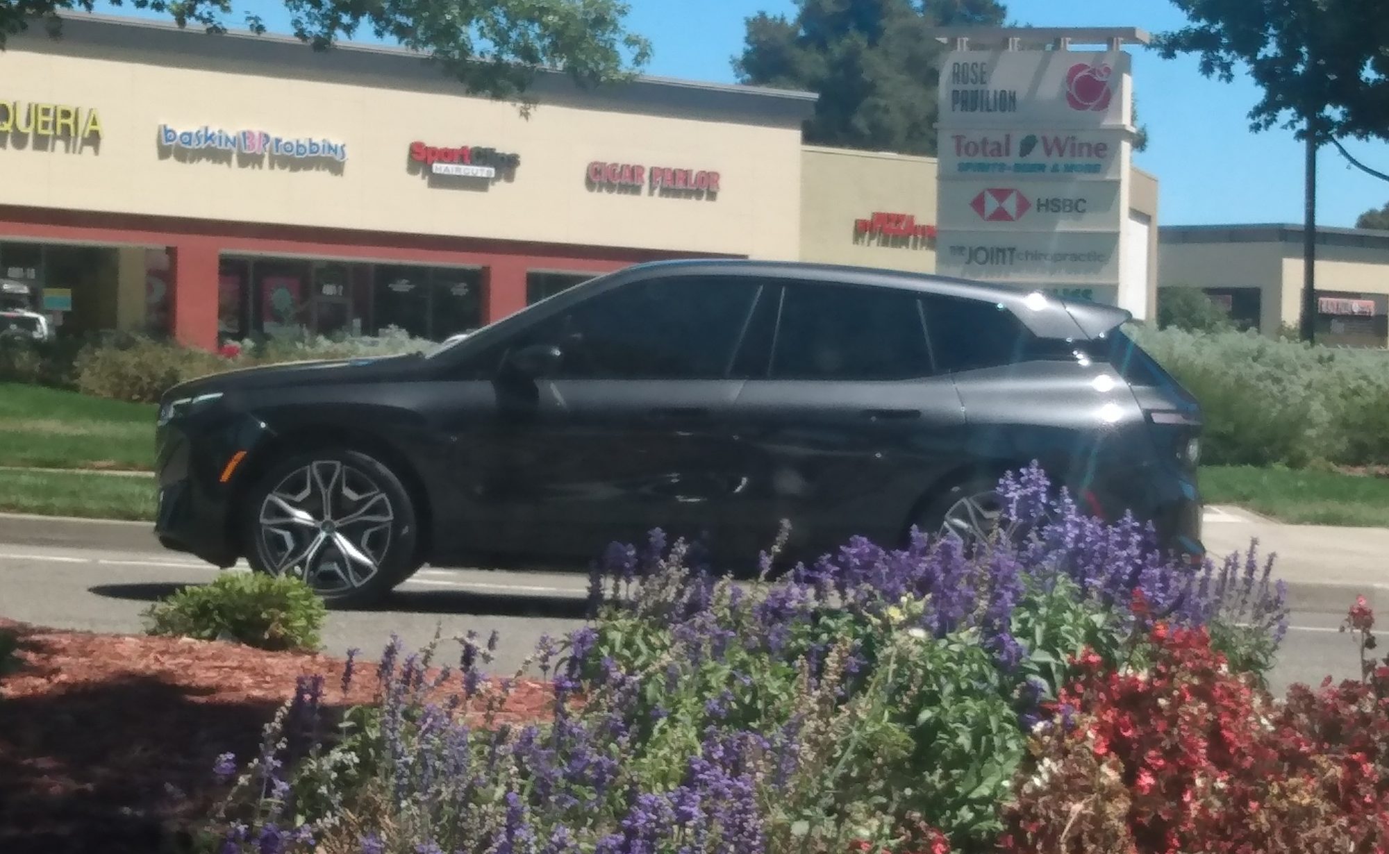 BMW iX, side view