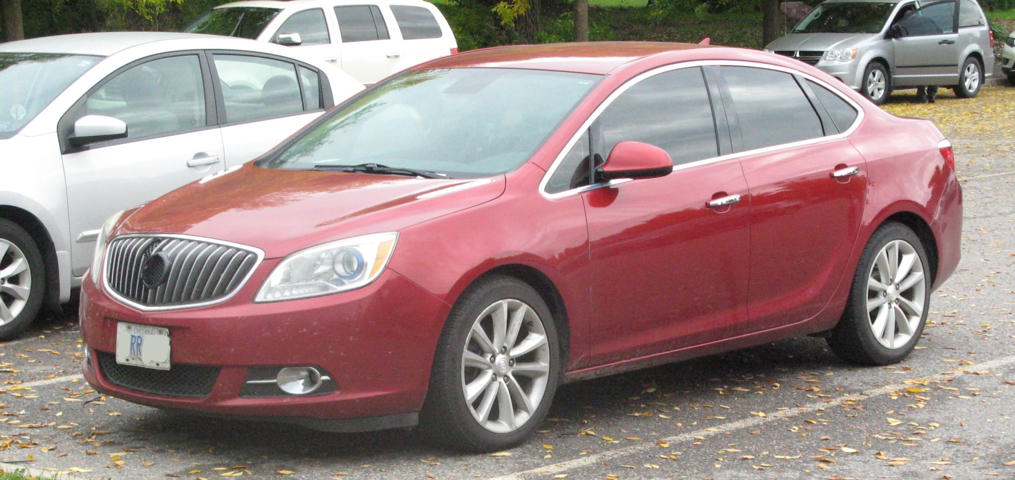 Buick Verano, front three-quarter view