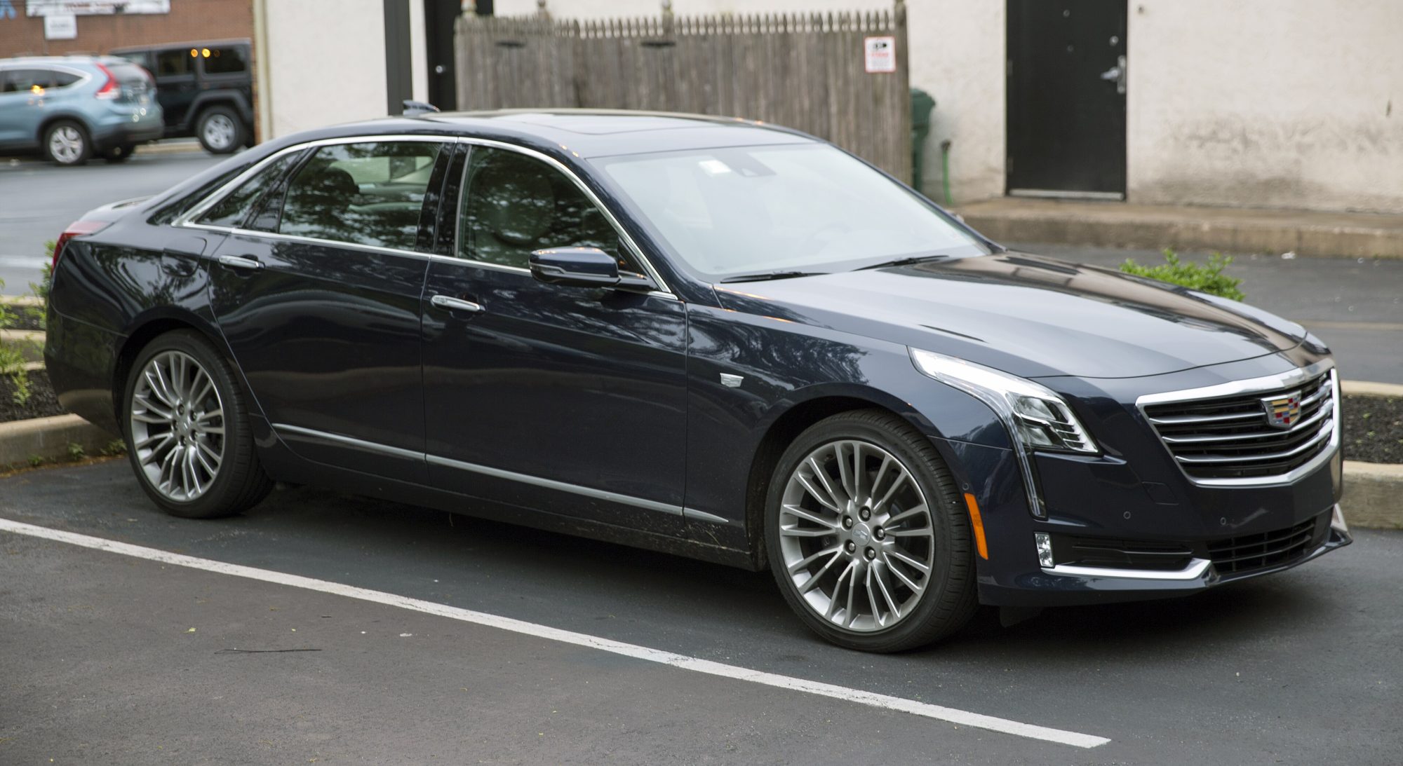 Cadillac CT6, front view