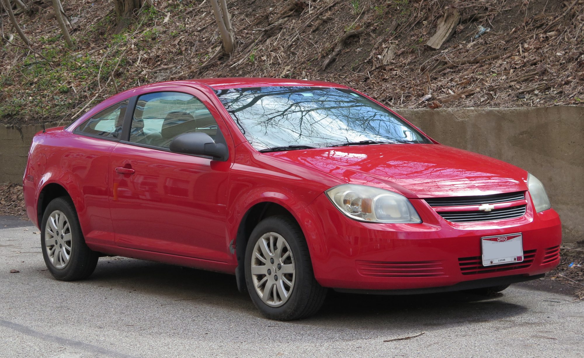 Chevrolet Cobalt coupe, front view
