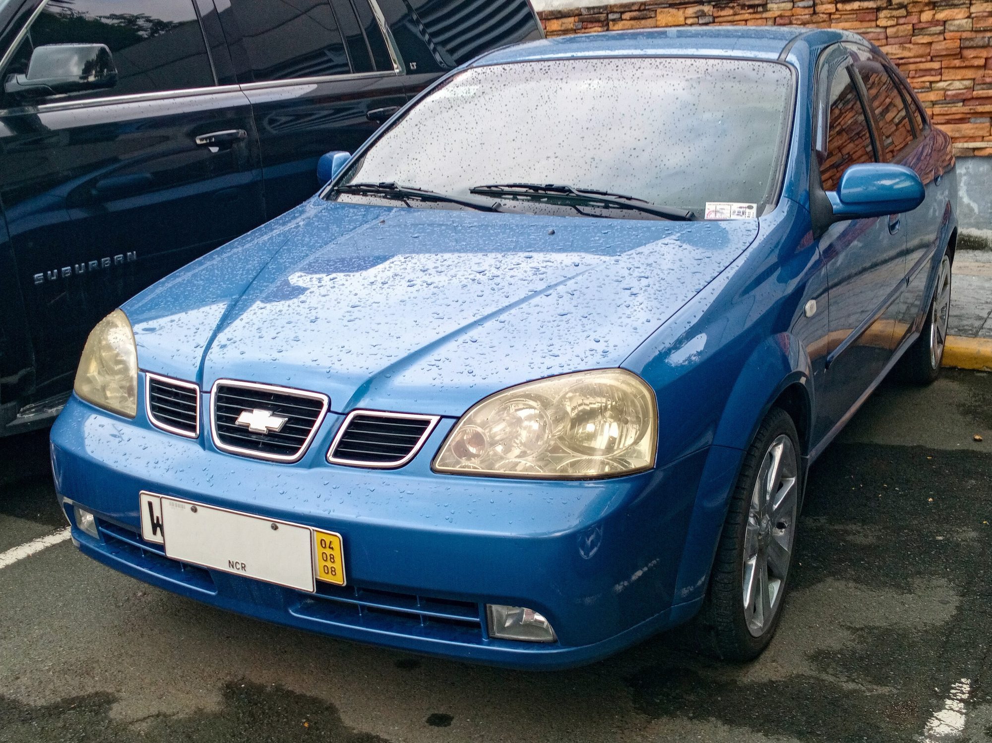 Chevrolet Optra, front view