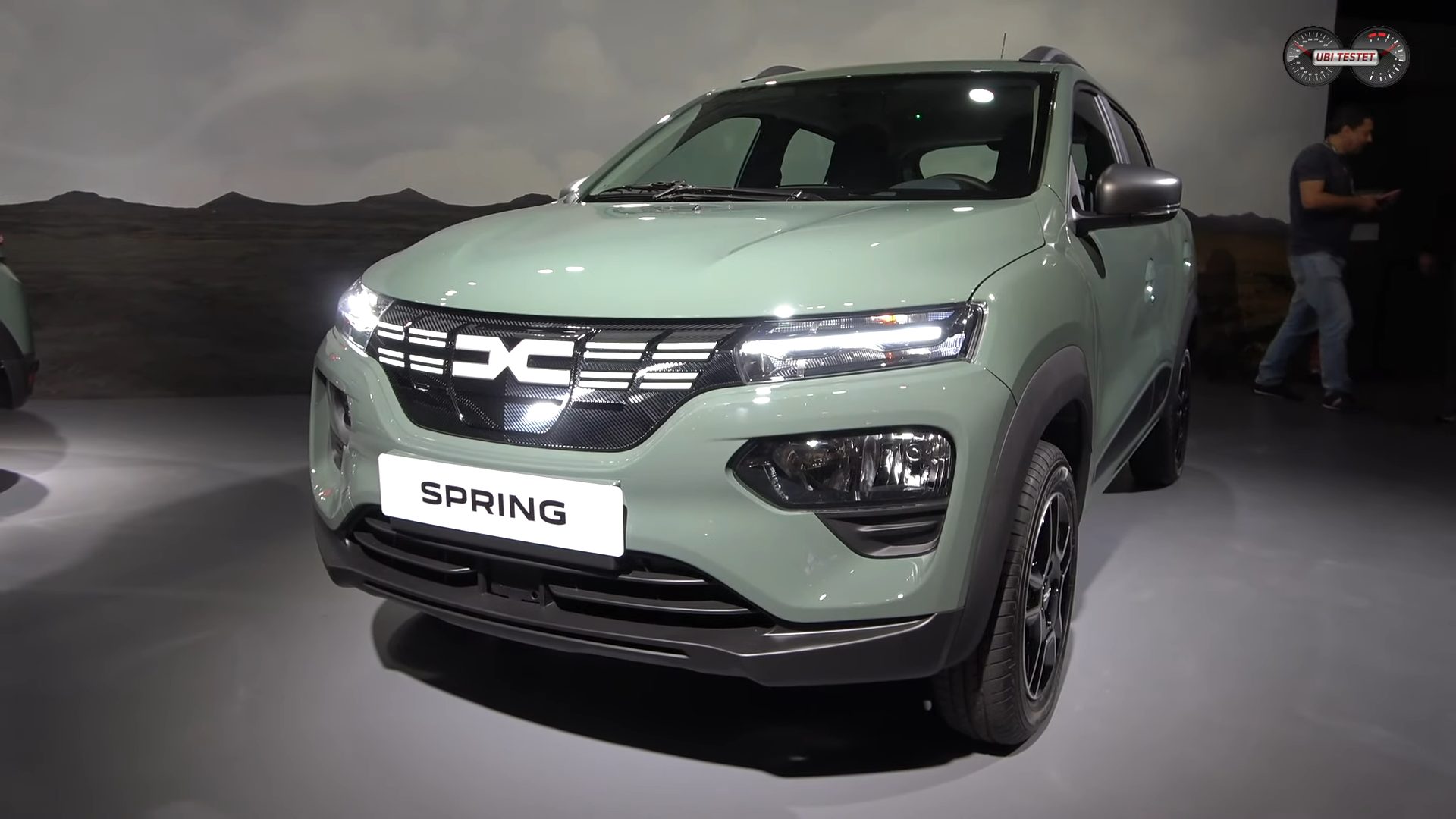 Dacia Spring, front view