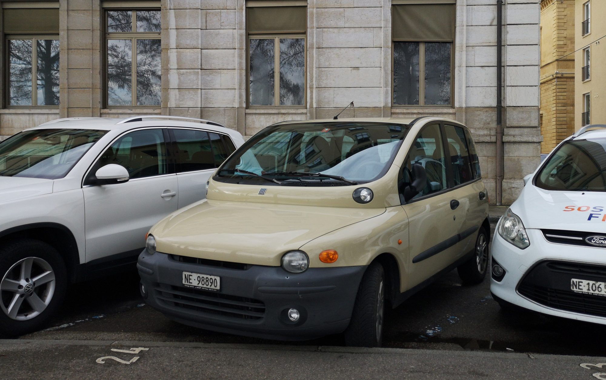 Fiat Multipla, front view