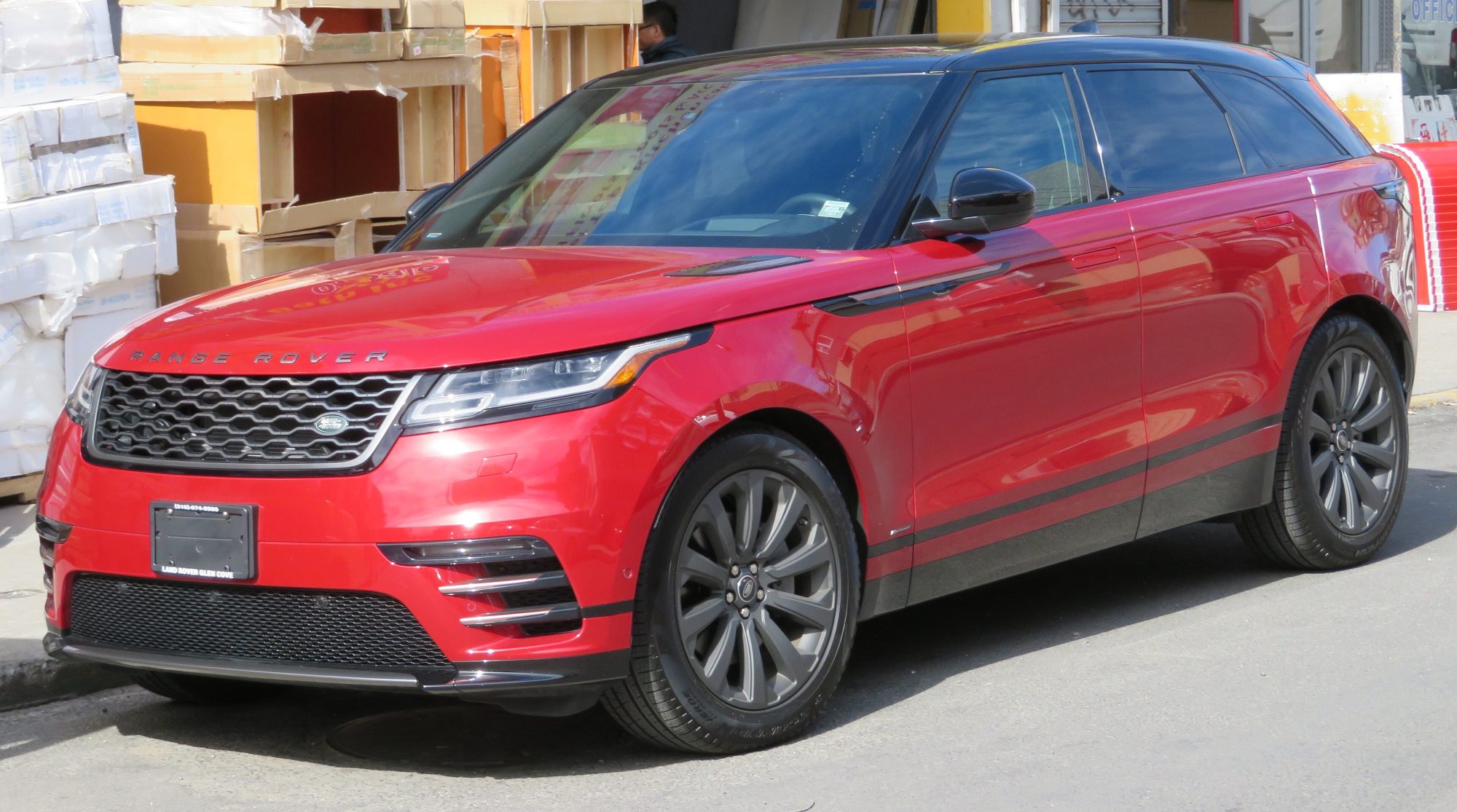 Land Rover Velar, front view