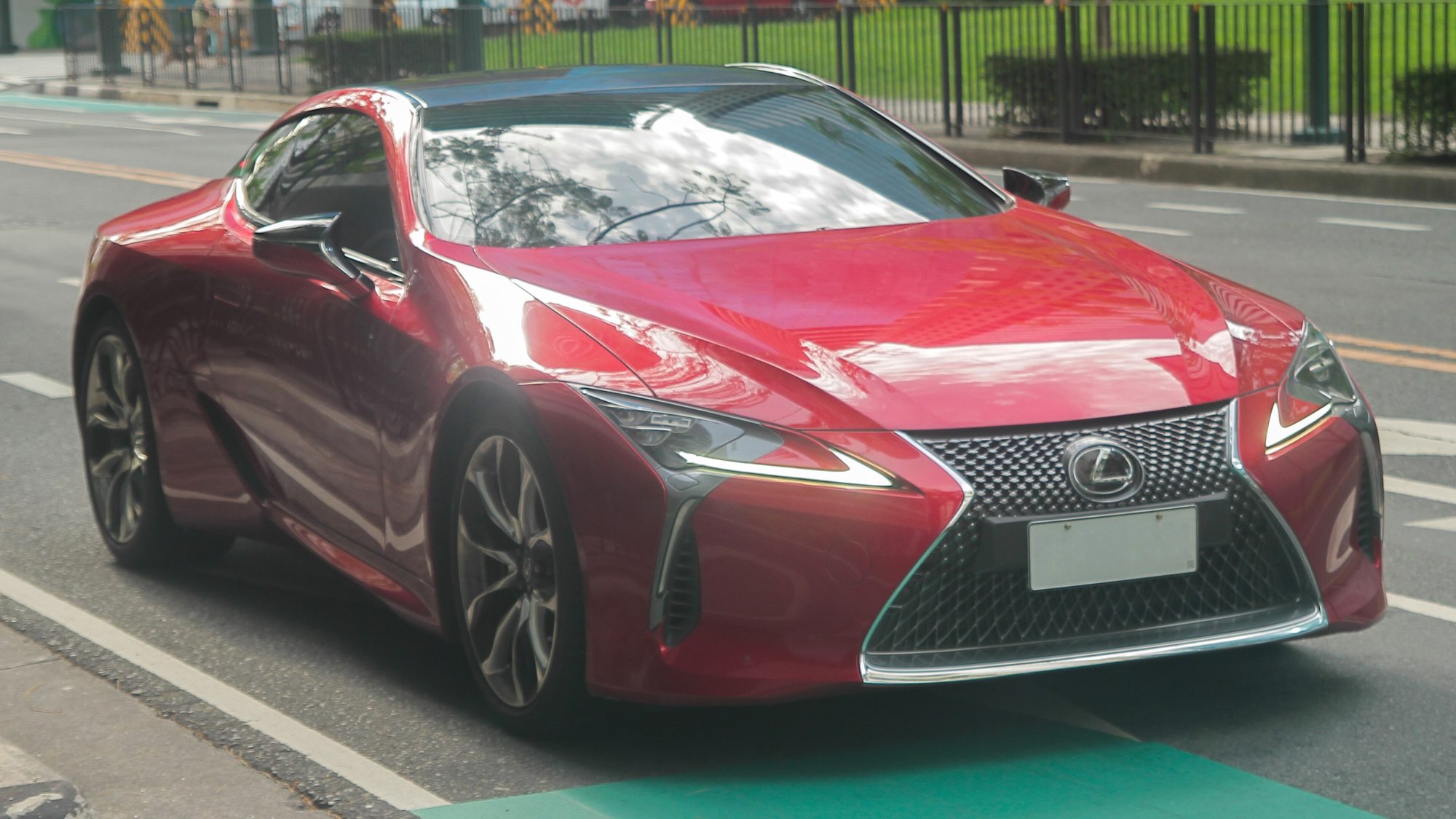 Lexus LC, front view