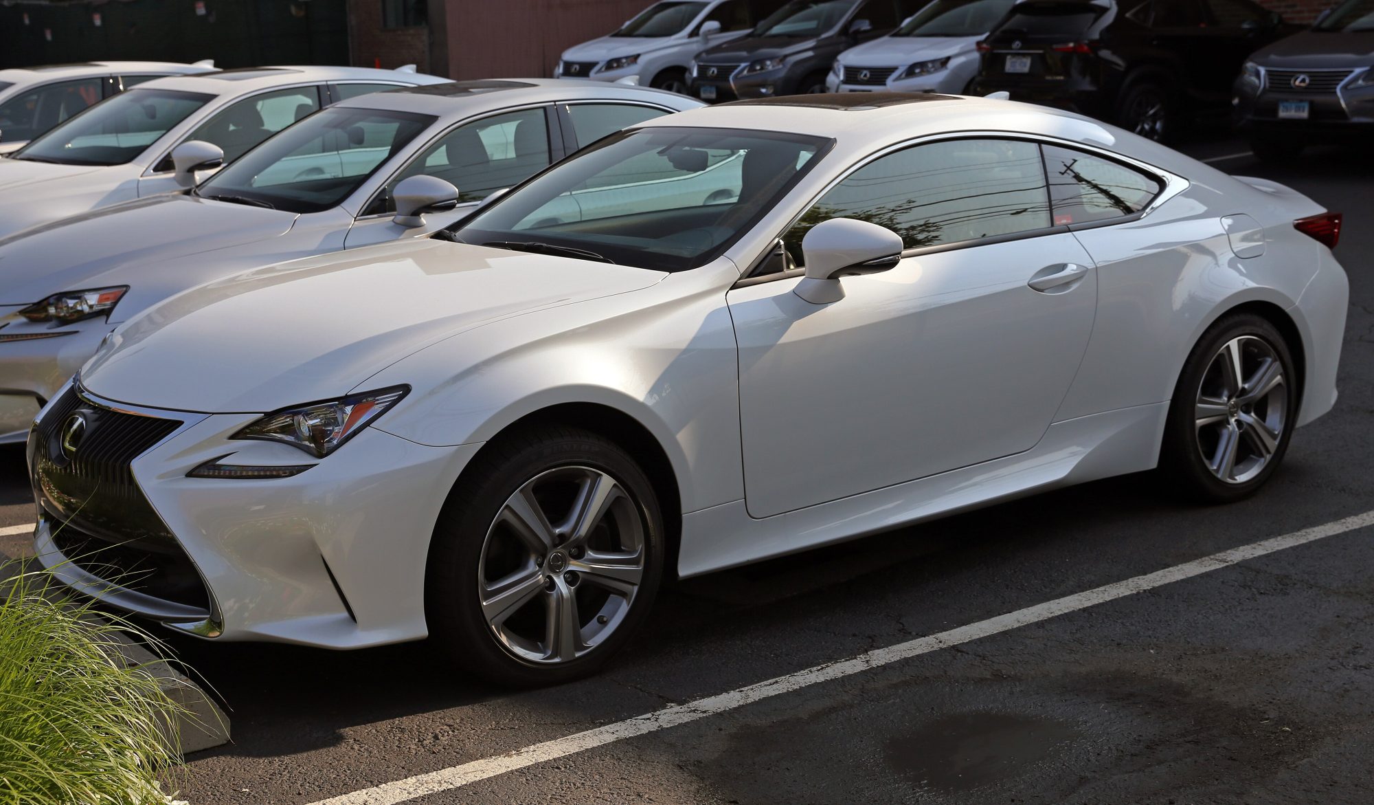 Lexus RC, front view