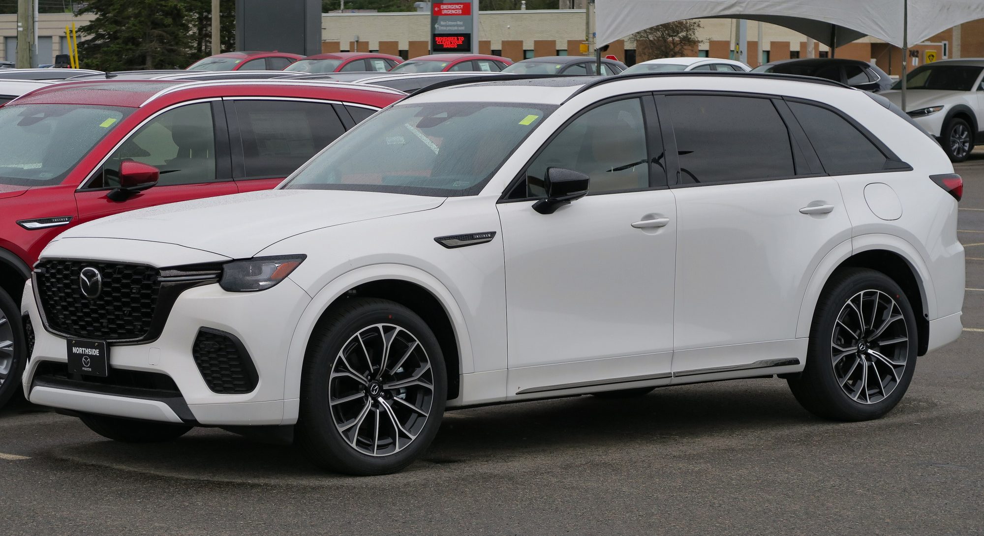 Mazda CX-70, front view