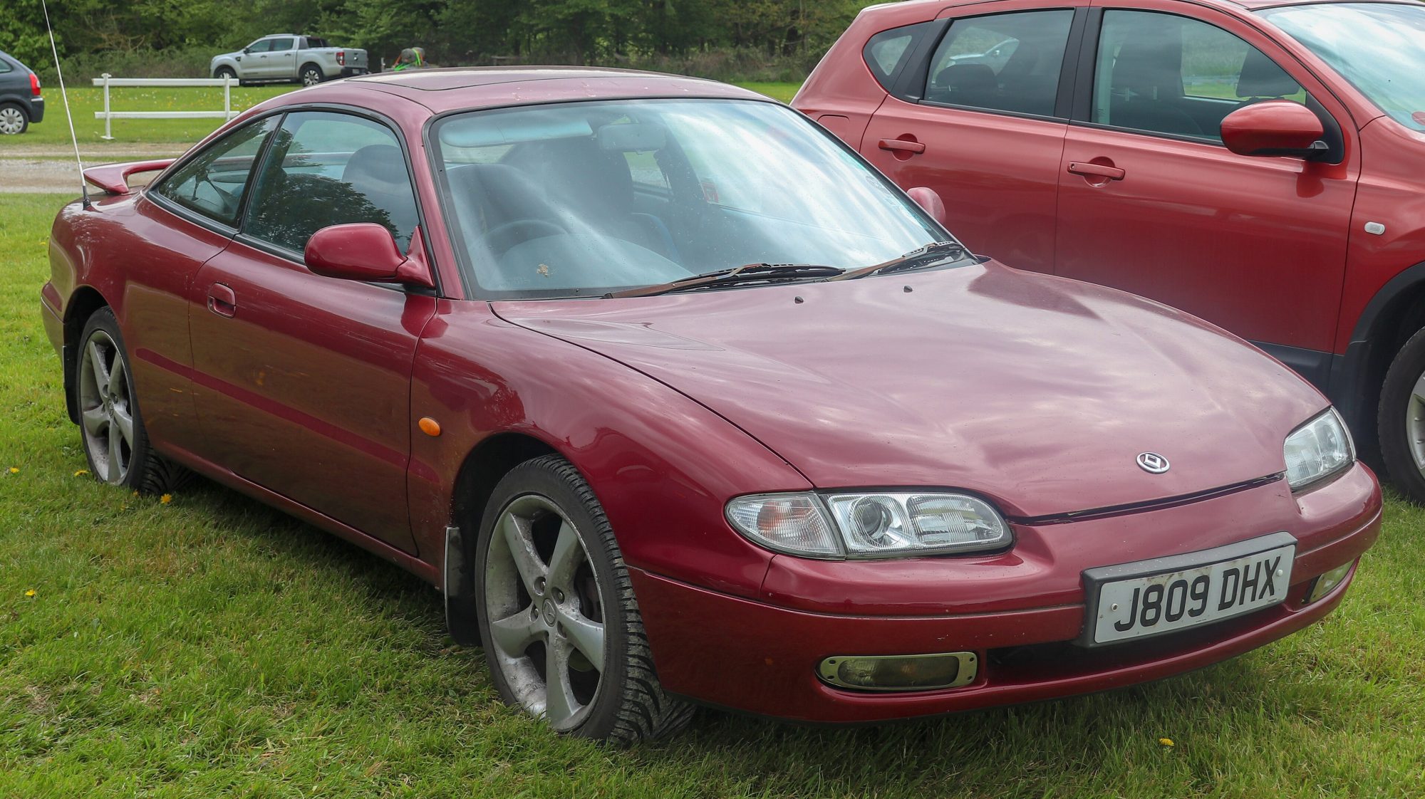 Mazda MX-6, front view