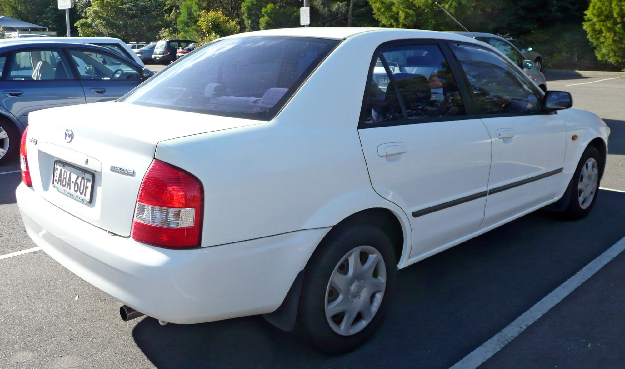 Mazda Protege, sold as the 323 in this market