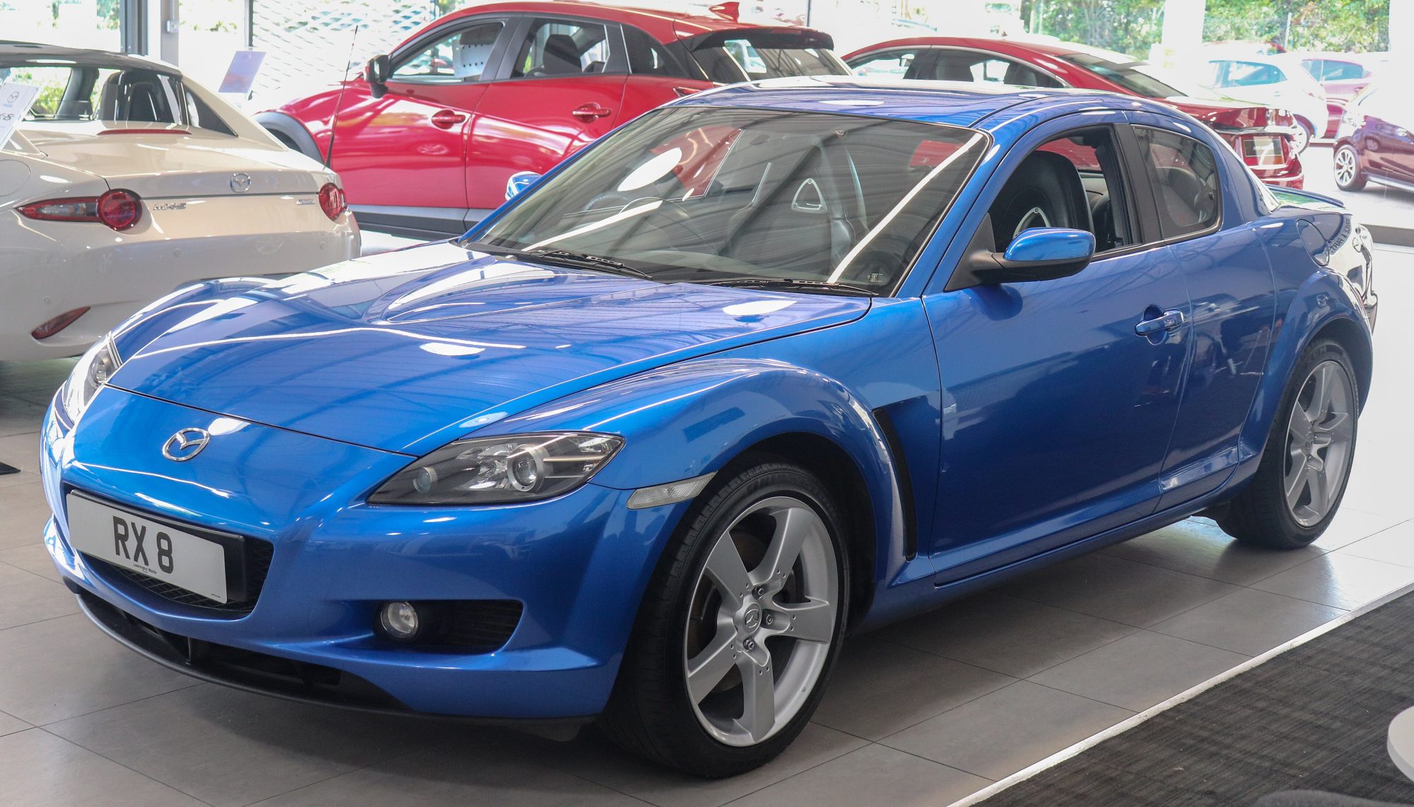Mazda RX-8, front view