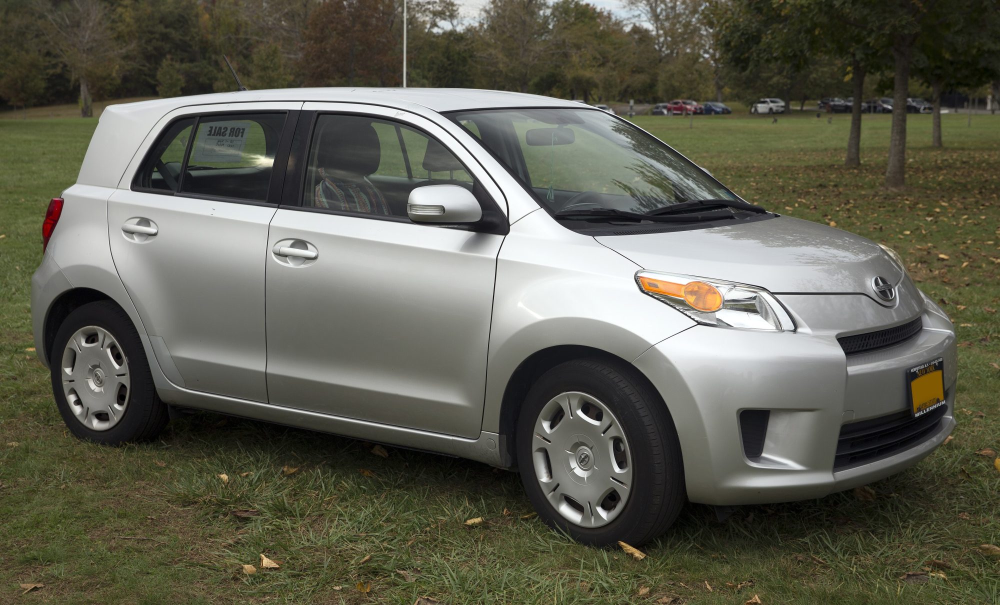 Scion xD, front view