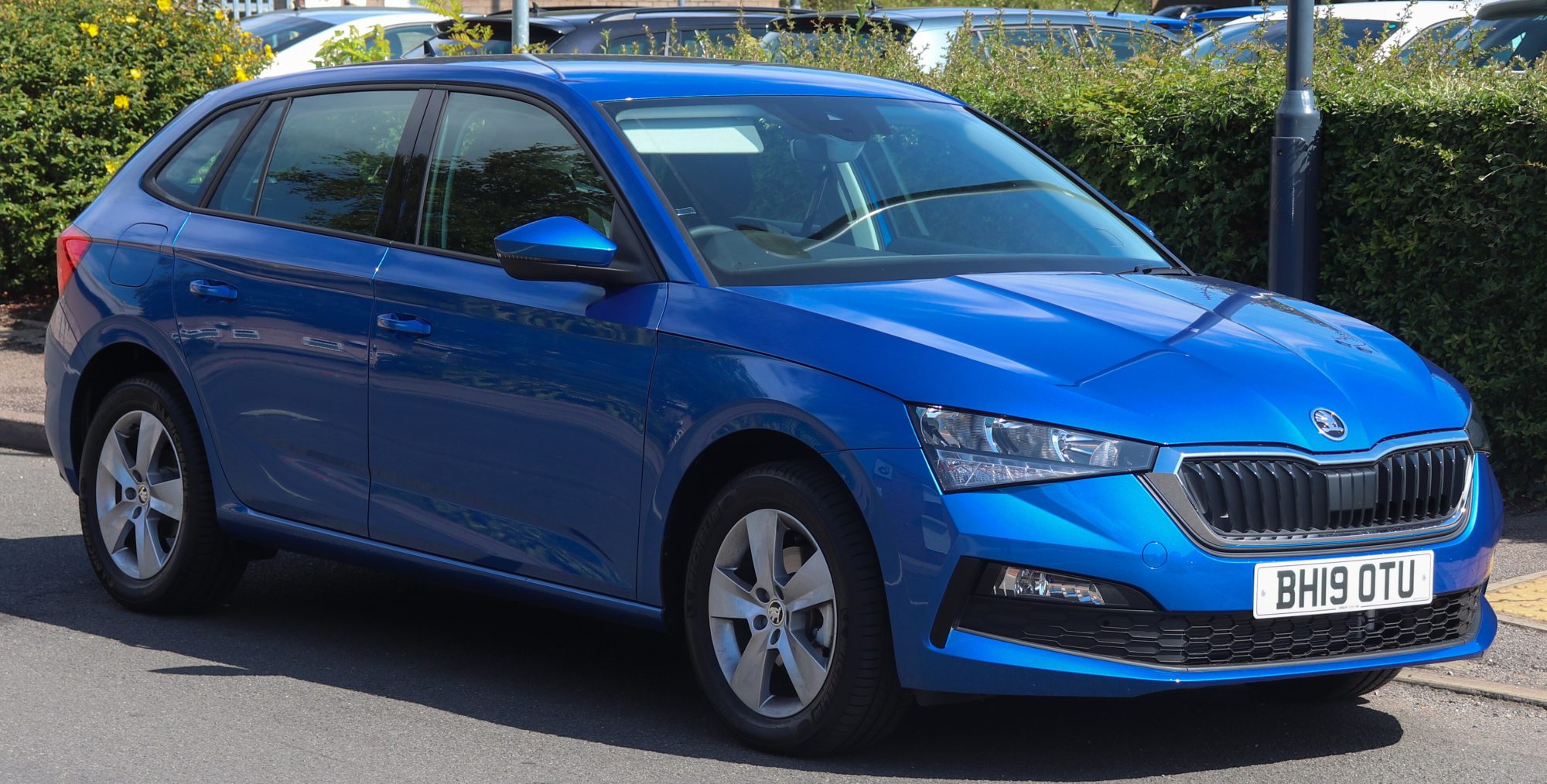 Škoda Scala, front view