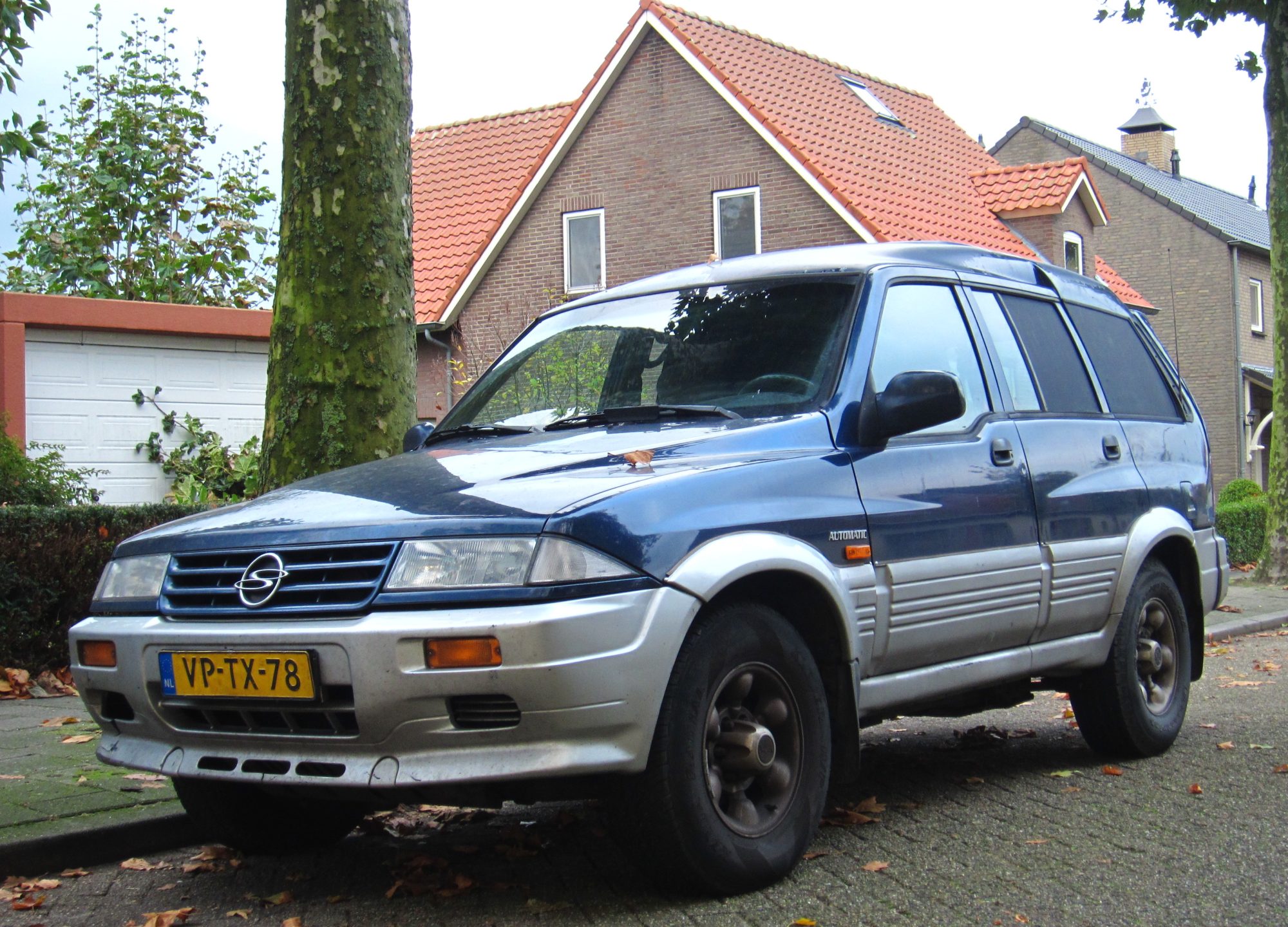 SsangYong Musso, front view