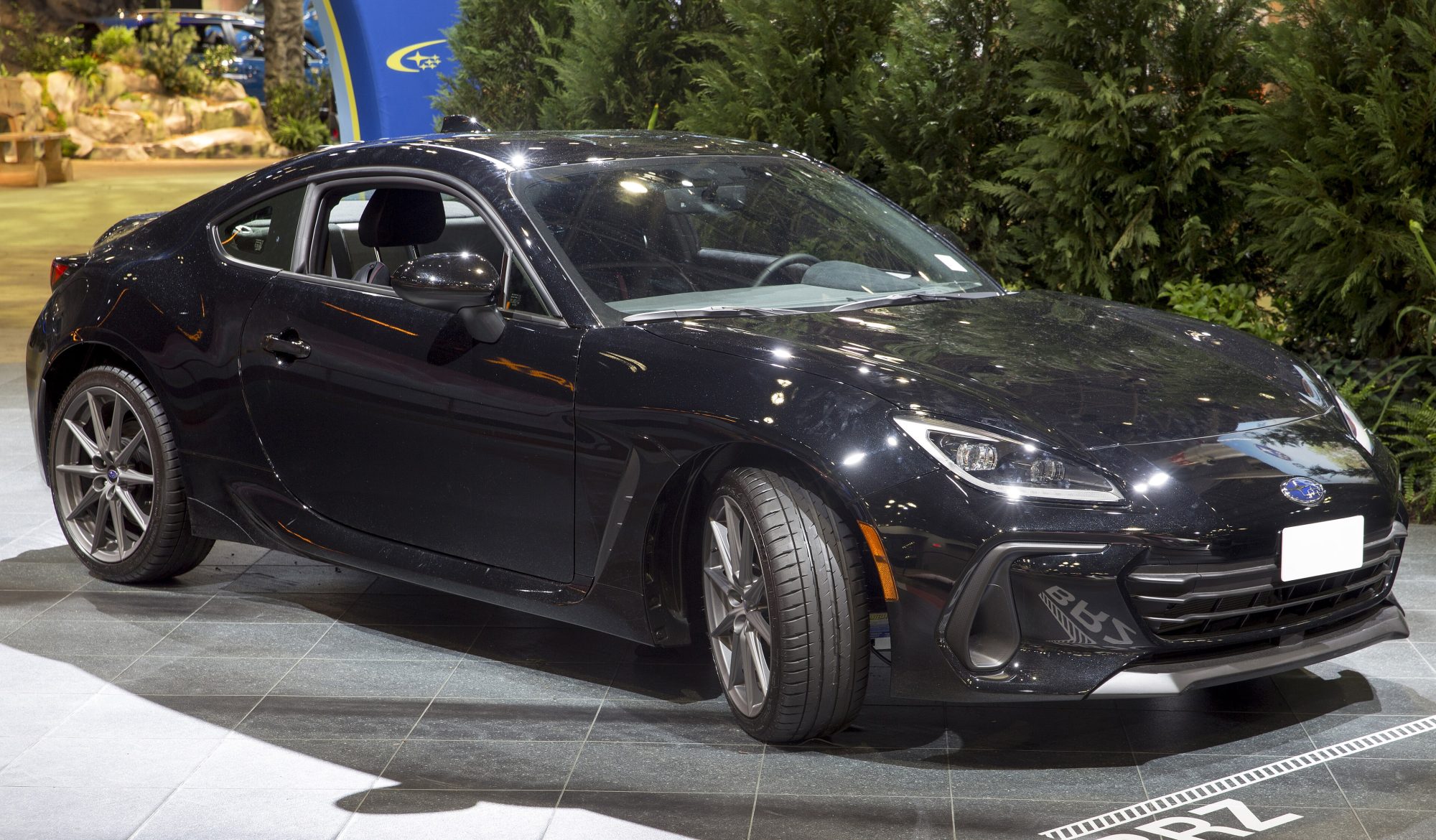 Subaru BRZ Limited, front three-quarter view