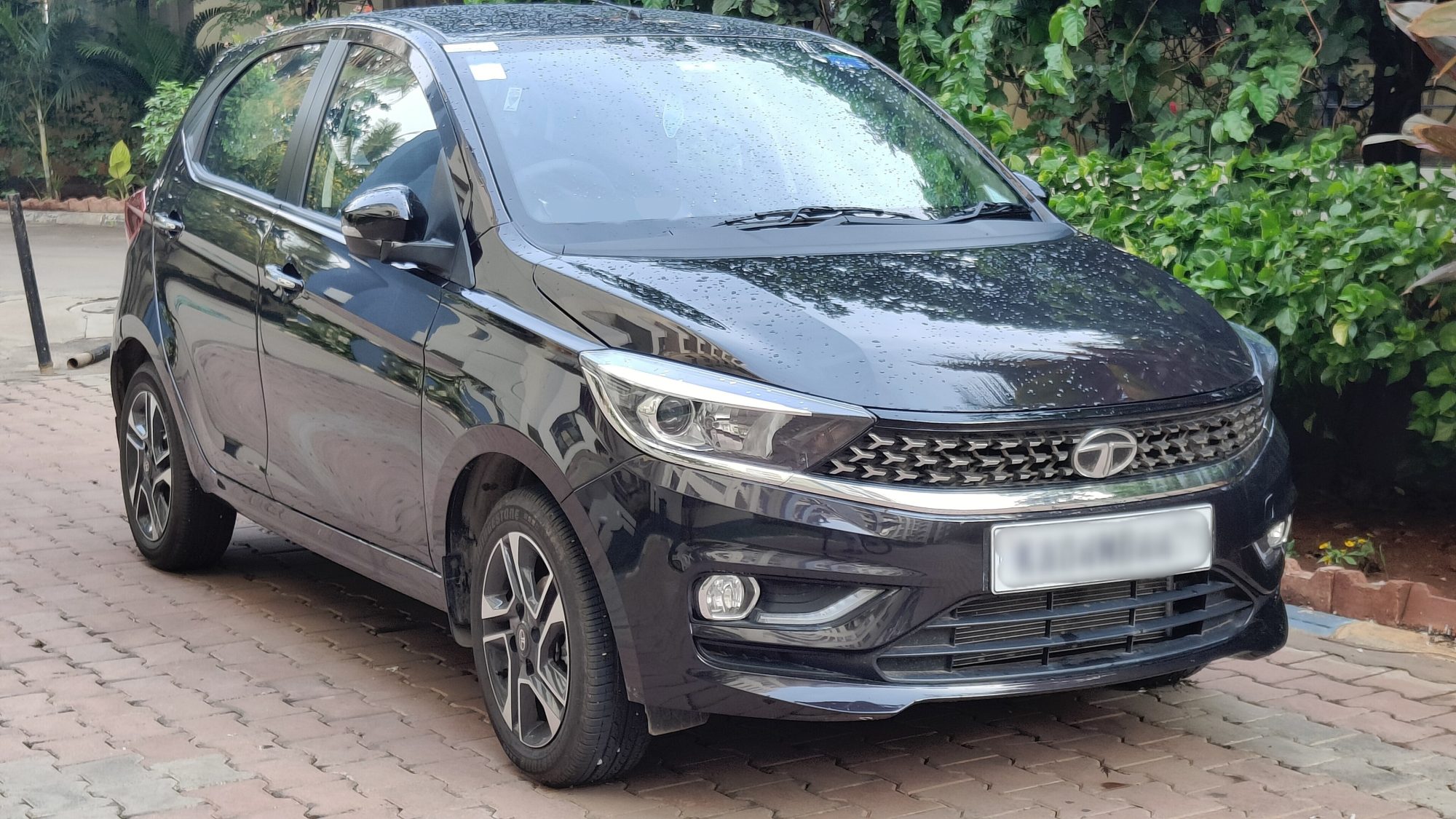 Tata Tiago, front view