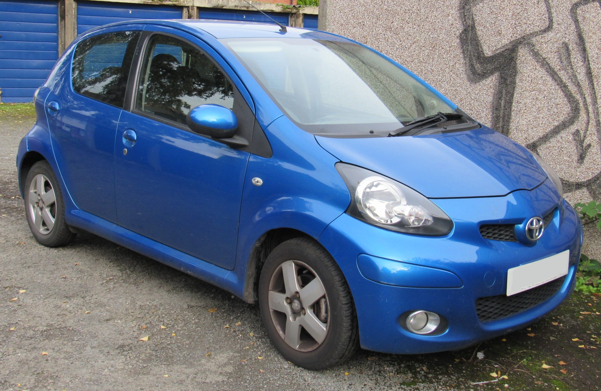 Toyota Aygo, front view