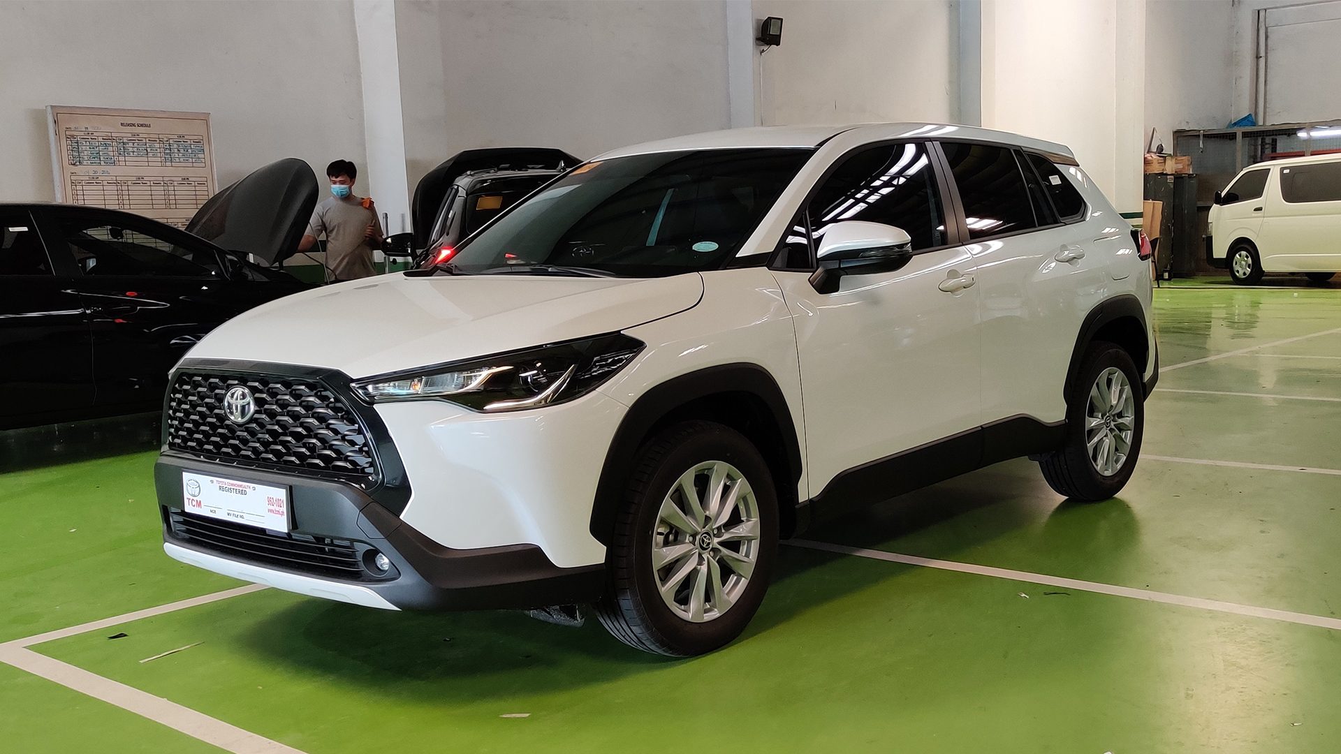 Toyota Corolla Cross, front view