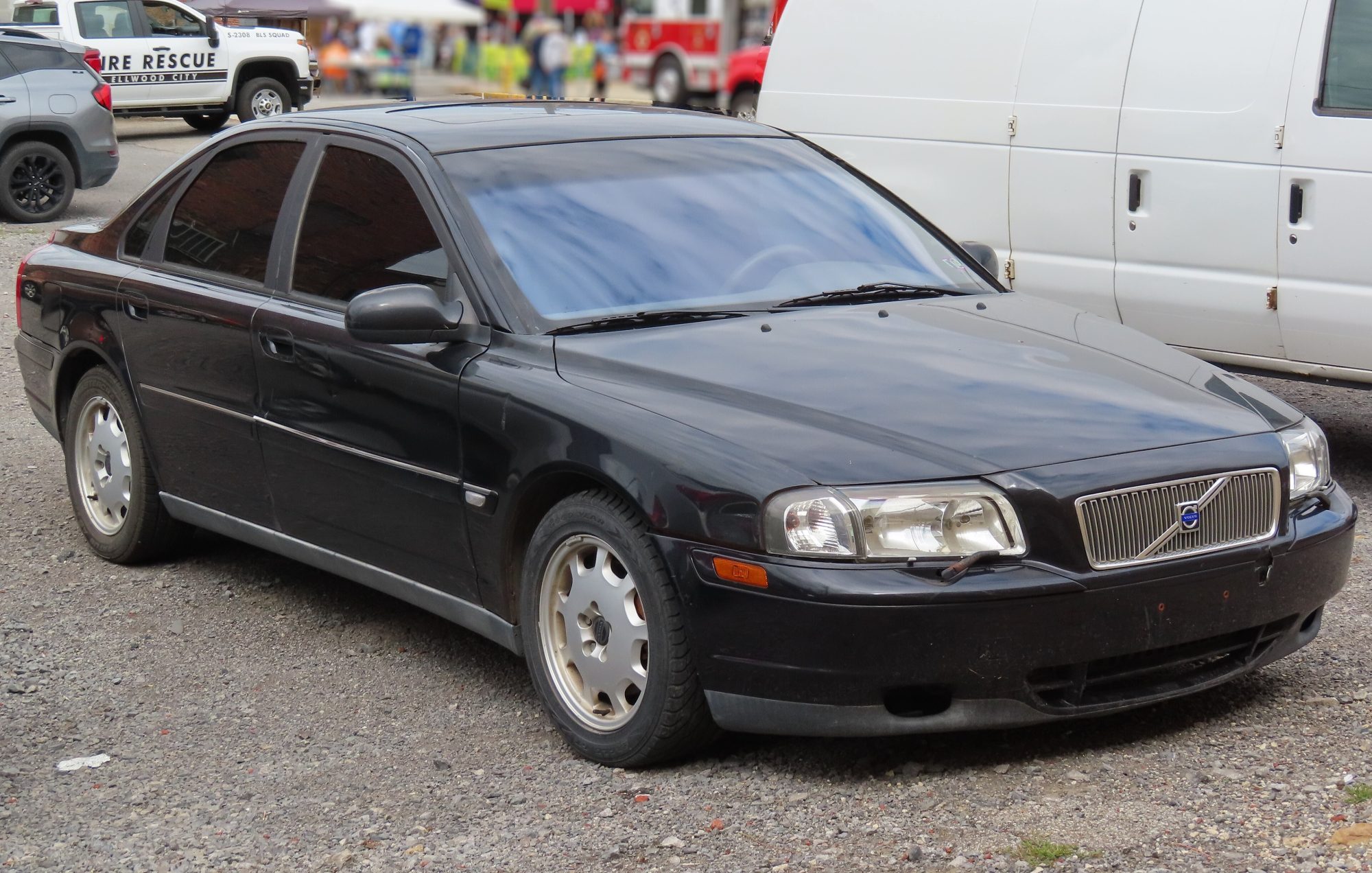 Volvo S80, front view