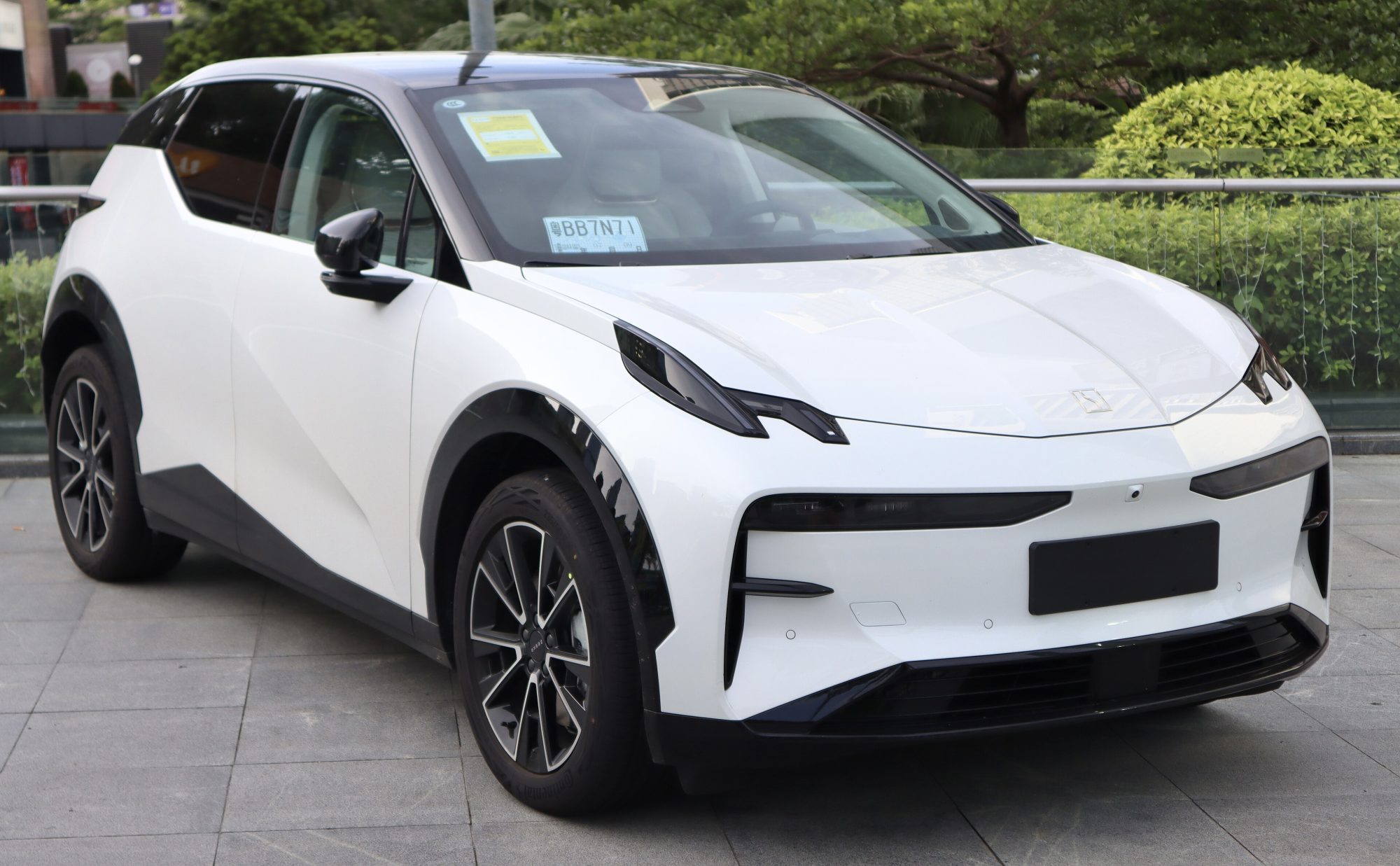 Zeekr X, front view